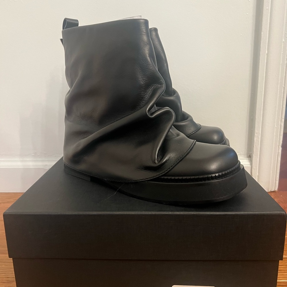 The Attico Black Ankle Boots-NWOT